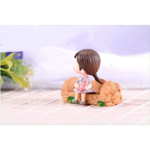 Resin Home Horse Figurine Fairy Garden Animal Figure for Decorations Miniatures Accessories Figures Figurines Miniature Mushroom