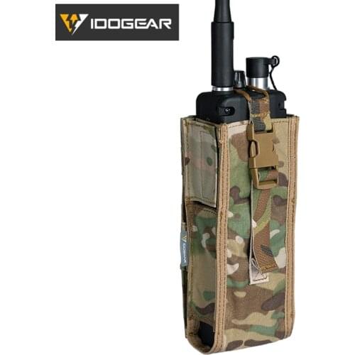 Outdoor Tactical Universal Multicam PRC148/152 Radio Pouch Walkie Talkie Bag for Molle Tactical Vest