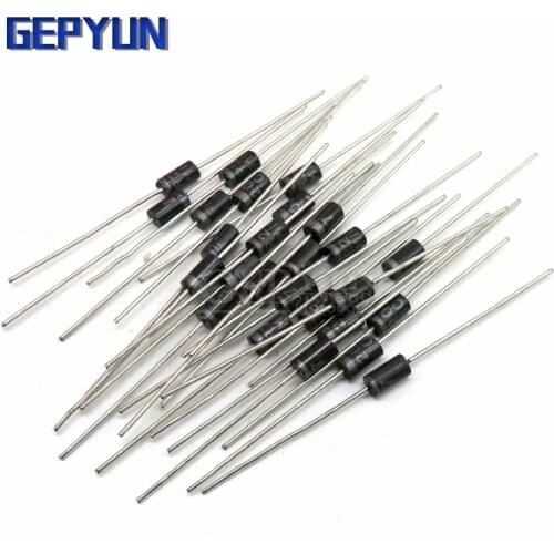 20PCS Rectifier Diode HER108 HER208 HER307 HER308 HER508 SF16 SF56 SF54 FR307 FR607 DO-27 Gepyun