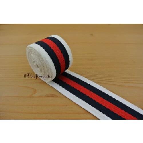 5 yards 1.5 inch(38mm) heavy weight polyester webbing Ribbon for key fob strap ZD61