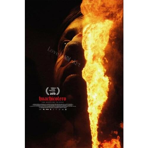 D1039 Huachicolero Movie classic marvellous Silk Fabric Poster Art Decor Indoor Painting Gift