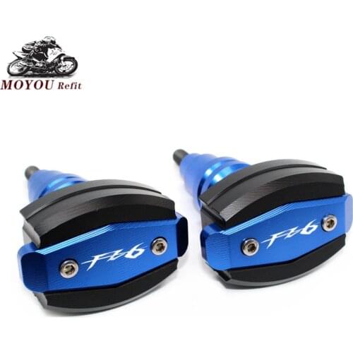 For YAMAHA FZ6 FZ 6 FAZER Motorcycle CNC Falling Protection Frame Slider Fairing Guard Anti Crash Pad Protector WIth LOGO