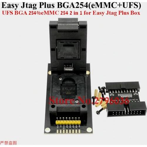 Z3X Easy Jtag Plus BGA 254 eMMC+UFS 2 in 1 Function Socket