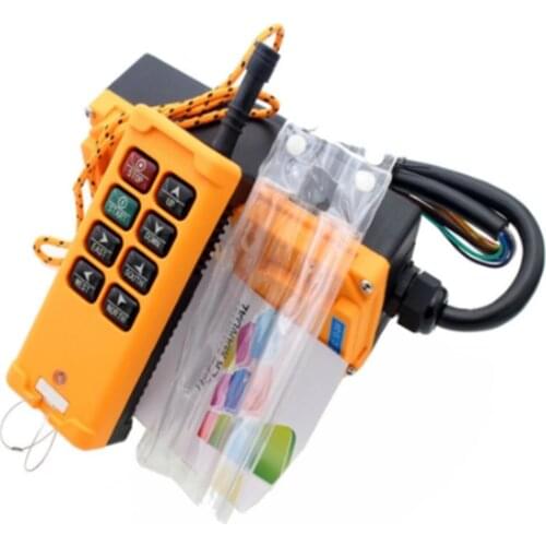 HS-8 8 keys industrial remote controller switch 1 transmitter + 1 receiver Crane Transmitter