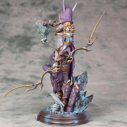 WOW Toy Game 23CM Sylvanas Windrunner Archery Queen PVC Anime Doll Decoration Decoration Gift Collection Decoration