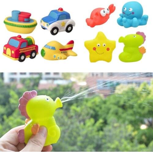 Classic Water Spray Baby Bath Toys For Children Jouet Bain Kids Bathroom Water Toys Infant Rubber Toy In The Bathroom Juguetes