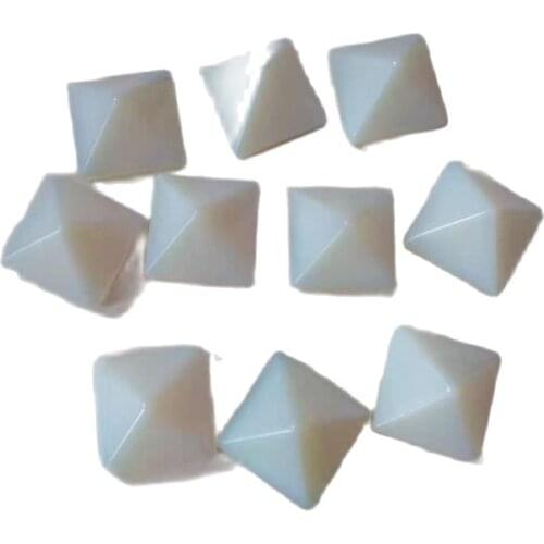 Crystal Opal Pyramid Quartz Healing Stone Chakra Reiki Crystal Point Home Decoration Crafts Gem