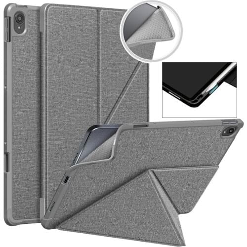 Magnetic Case for Samsung Galaxy Tab S7 Plus Case with Pencil Holder Smart Folding Cover Funda Para for Galaxy Tab S7 Case
