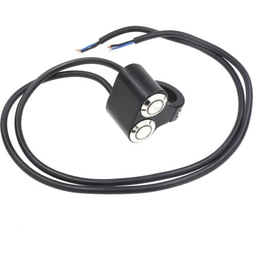 Motorcycle Handlebar Dual On Off Switch Light Waterproof ATV Headlight Fog Spot