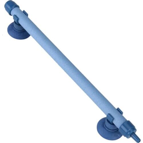 Blue Tank Aquarium Air Stone Bubble Wall Tube Dia. 1CM for Pump