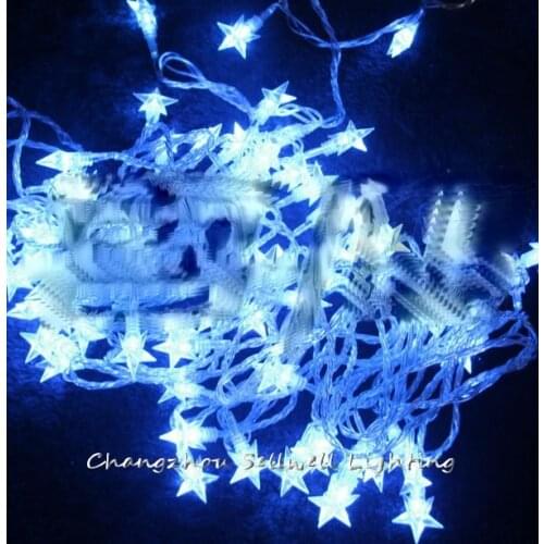 Navidad Christmas Decorations For Home Great!led Holiday Lighting Christmas Tree Decoration 10m Five Pointed Lamp H120