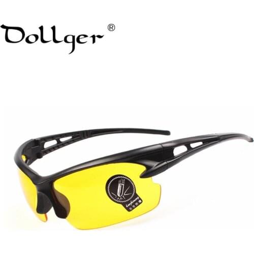 Dollger New Night Driving Glasses Goggles Sunglasses Men High Quality Anti-glare UV400 Night Vision Eyewear Oculos De Sol s1375