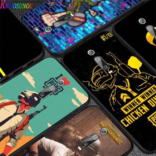 Popular Games PUBG For Xiaomi Redmi 4X 5 5A 6 6A 7 7A K20 8 8A GO 10X Plus Pro (4G/5G) Silicone Soft Black TPU Phone Case