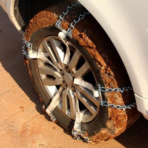 Antiskid Chain of Automobile Tire Snow chain Suitable for cars for SUV for Off-road vehicle tire chain
