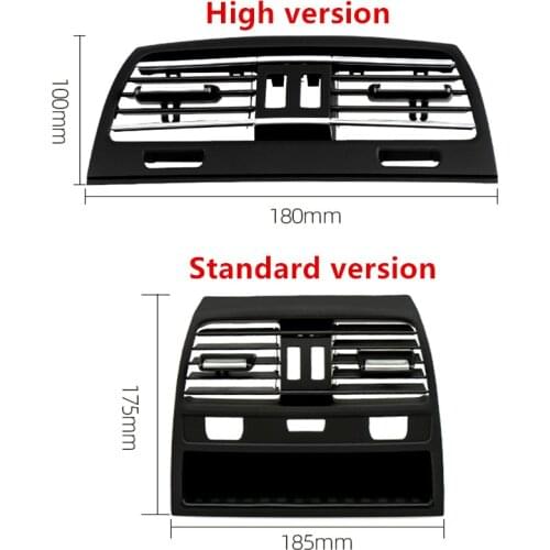 64229118249 Rear row Center Air Conditioning Air Outlet Vent Grille Cover Fit For BMW 7 Series F01 F02 730 735 740