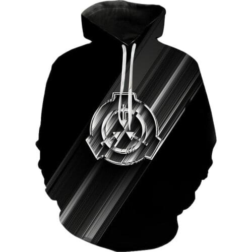 2020 New Men Women Children SCP Hoodies Casual Fashion 3D Printed Pullover Hooded Sweatshirts Boy Girl Casual Hoody Tops