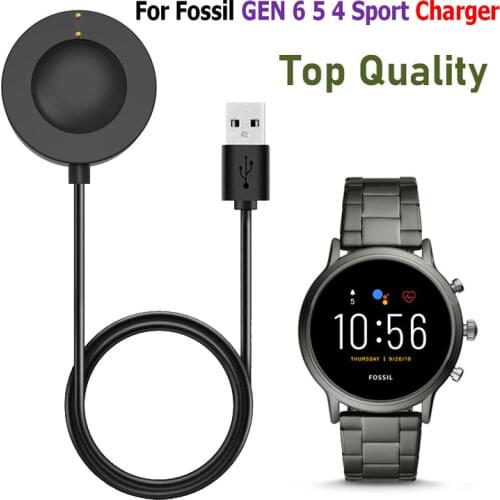 Top Quality Watch Charger USB Cable For Fossil GEN 5 4 sport Bracelet Data Cradle Dock Fast Charging For Fossil GEN Band