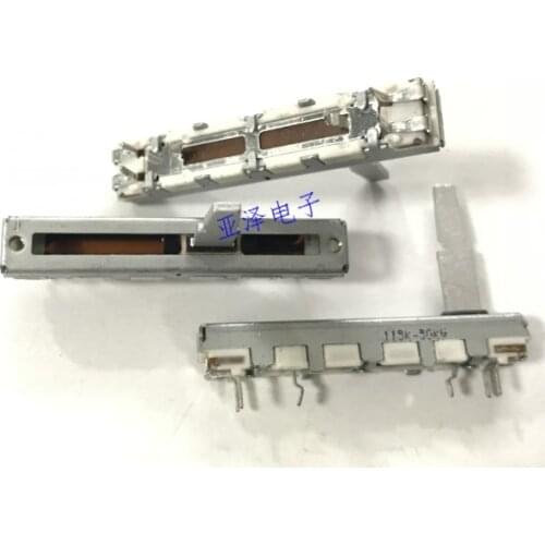 Japan sliding potentiometer with a midpoint ALPS 45MM W50K 4.5cm 50KW shaft 20mm switch