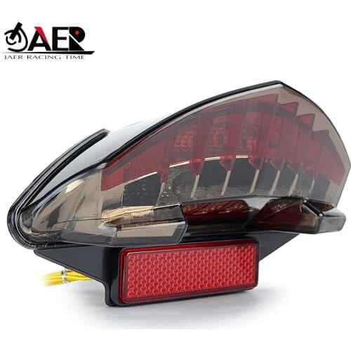 JAER Motorcycle Rear Tail Light Brake Turn Signals Integrated LED Light for BMW R1200GS R1200 F650GS