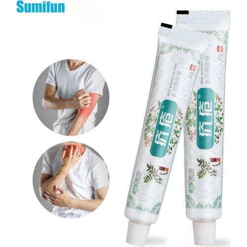 20g Pubic Lice Herbal Cream Scabies Mite Pubic Body Lice Psoriasis Pruritus Antibacterial Medical Ointment