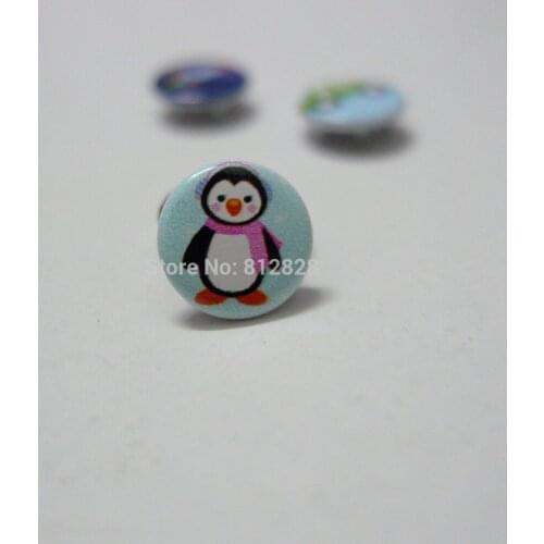50 Sets 10mm #43 Penguin Prym Prong Snap Buttons Oeko-Tex 100 Certificate Approve