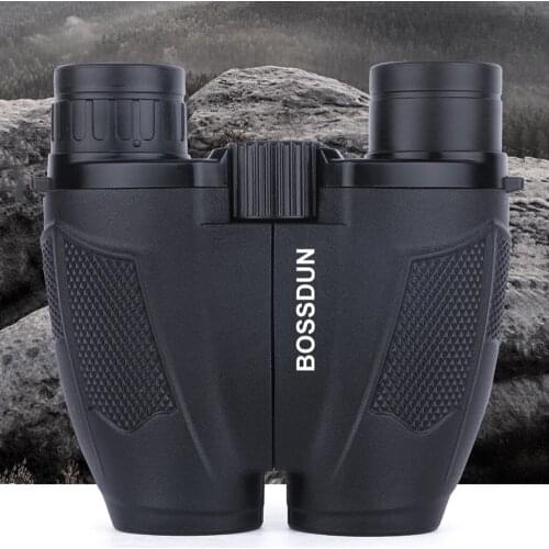 BOSSDUN Binocular Telescope 10X25 High Power Adults Kids Binoculars with Low Light Vision Waterproof Binocular Neck Hanging
