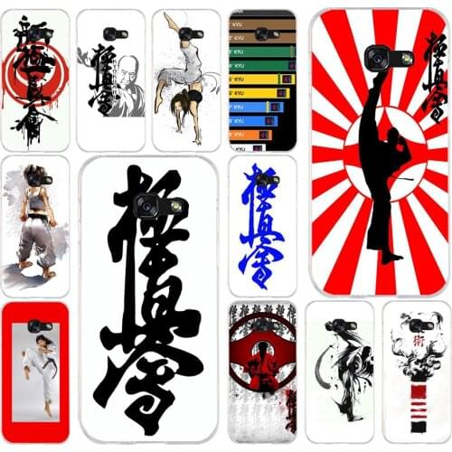 259FG Oyama Kyokushin Karate Soft Silicone Tpu Cover phone Case for Samsung a3 2016 a5 2017 a6 plus a7 a8 2018 s6 7 8 9
