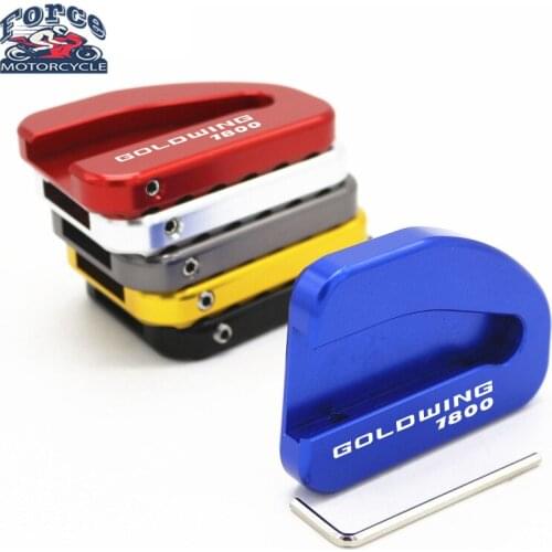 For HONDA Goldwing 1800 GL 1800 GL1800 2018 2019 New Item Motorcycle CNC Laser Logo Kickstand Side Stand Enlarge Extension Pad