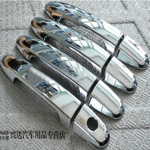 For HYUNDAI Santa Fe 2007 2008 2009 2010 2011 2012 ABS Chrome Side Door Handle Cover Trim