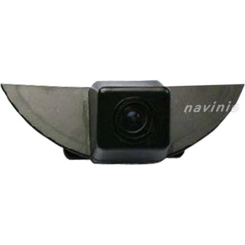 For Sony CCD Nissan X-Trail Tiida Qashqai Livina Fairlady GT-R Frontier Murano Pathfinder Versa Altima Car Front logo Camera