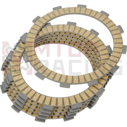 Clutch Friction Disc Plates For Honda CB650SC Nighthawk 1982 1983 1984 1985 Clutch Sheets 6 Pieces