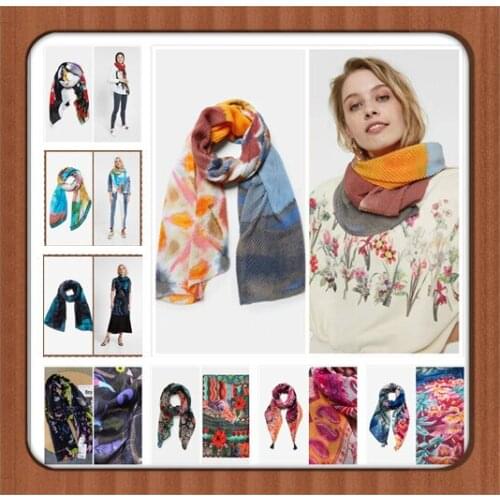 Spanish Print Scarf Shawl Photo Gifts
