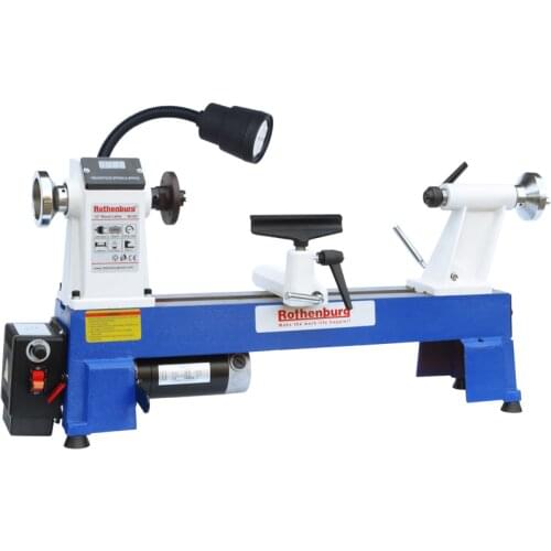 Unlimited Gearbox Wood Lathe Miniature Bench Lathe Household Stepless rotary lathe machine Wood rotary machine s1/550w