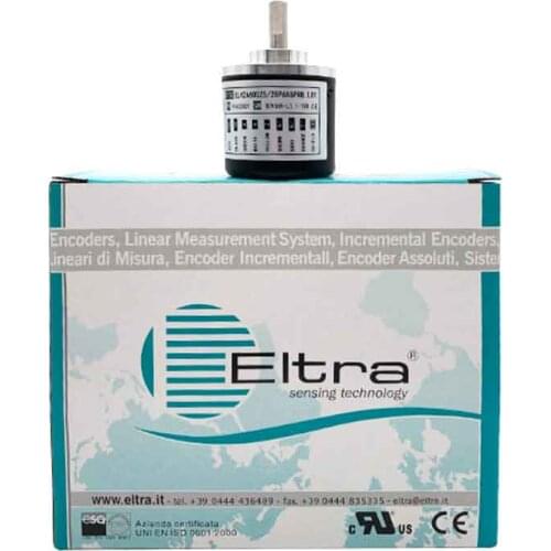 New and Original Eltra 600 Line Optical Rotational Solid Shaft Rotary Encoder EL42A600Z5/28P6X6PR8.L01