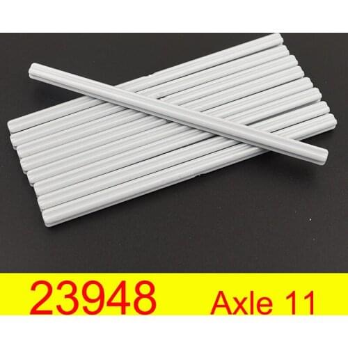 10PCS 23948 Axle 1x11 Building Block Bricks Accessories Compatible Assembly Parts MOC DIY Education Toys