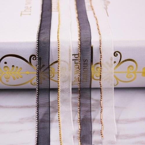 Polyamide Nylon Lace Tape Trim Sewing & Fabric Trimming Garment Dress Bag Hat Decor Clothes Gift Accessory 10mm, 2.7M(3 Yards)