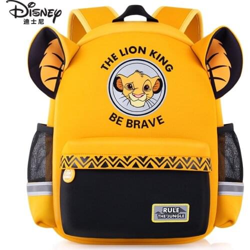 Genuine Disney Lion King Kindergarten School Bag Boys 2-6 Years Old Backpack School Backpack