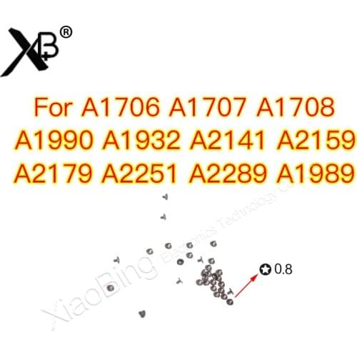 Replacement Keyboard Screws For Macbook Pro A1706 A1707 A1708 A1989 A2141 A1932 A2159 A2179 A2251 A2289