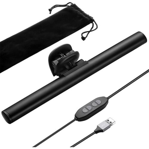 LED Table Lamp Computer Screen Hanging Lamp Reading Lamp Dimming Eye Protection Screen Hanging Lamp USB Notebook Screen Lamp