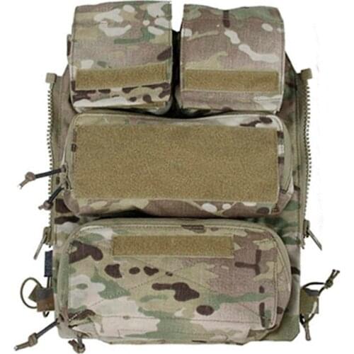 TMC Tactical Vest Zipper Pouches Multicam Limited Edition for Tactical Vest 16-19 AVS JPC2.0 CPC Free Shipping