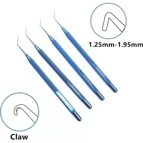 Titanium Instruments Phaco Chopper Ophthalmic Veterinary surgical Tools