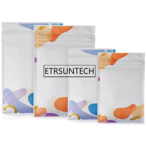 1000pcs Heat Sealed Package Bag Aluminum Foil Zipper Bags Mylar Foil Pouch for Electronic Accessories Jewelry Storage