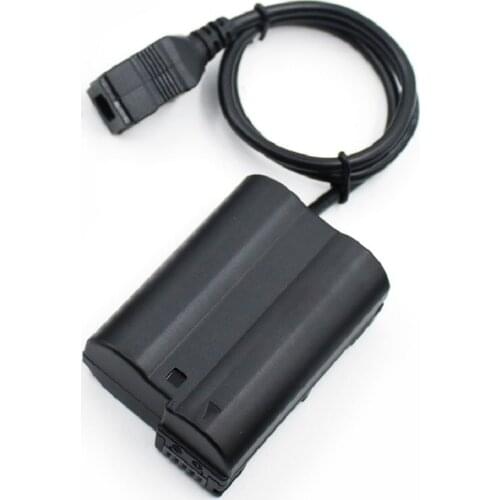 EN-EL15 Dummy Battery EP-5B Power Adapter for Nikon D500 D600 D750 D7100 D7200 D7500 D800 D800E, D850 D810 D810A 1V1 Camera
