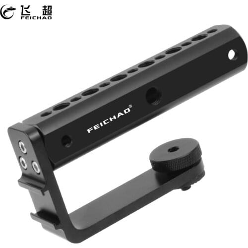 Aluminum Handle Grips Extension Rod Holder for DJI Ronin S for Zhiyun Crane 2 Stabilizer Gimbal for Action Camera Accessory