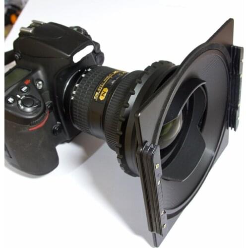 Aluminum 150mm Square Filter Holder Bracket Support for Sigma 12-24mm f/4.5-5.6 II DG HSM Compatible for Lee Hitech 150 Filter