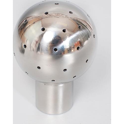 1/2" 3/4" 1" 1-1/4" 1-1/2" 2" BSP Female 304 Stainless Steel Sanitary Fix Spray Ball Tank Cleaning Homebrew