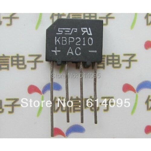 Free shipping SEP brand smd KBP210 rectifier bridge rectifier 1000V 2A (#223524)