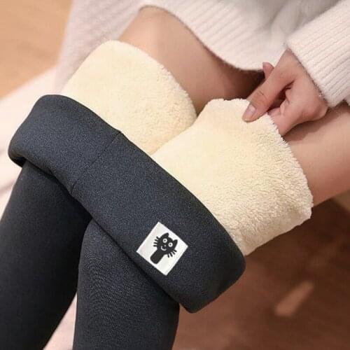 Женские зимние легинсы ECTIC China At AliExpress