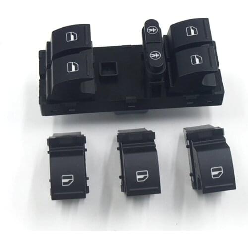 Front Driver Door Master Power Window Switch Cuntrol Button For VW Touareg Touran Sharan Alhambra OE: 7L6959857E 7L6 959 857E