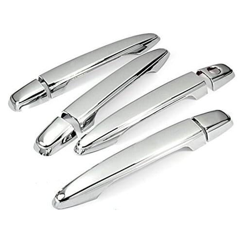 Chrome 4 Doors Handle Cover W/O Passenger Side Keyhole for 04-09 Lexus RX330 RX350